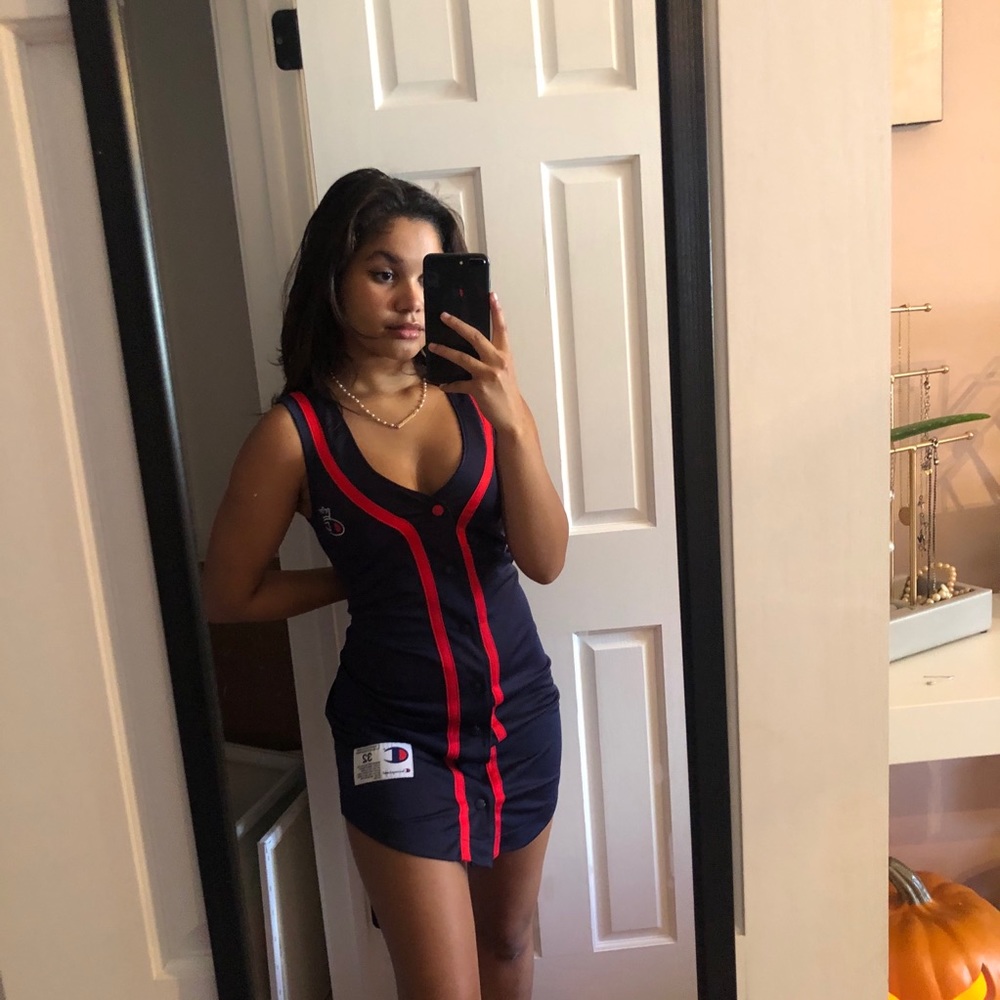 Champion jersey dress